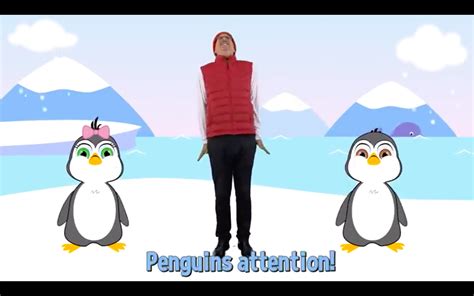 Snowflakes, Snowflakes, by The Kiboomers. . Jack hartmann penguin dance